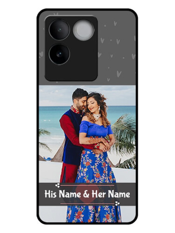 Custom Vivo T2 Pro 5G Custom Glass Phone Case - Buy Love Design With Photo Online