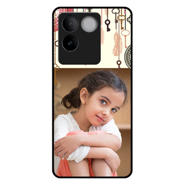 Vivo T2 Pro 5G Custom Glass Phone Case - Boho Style Design
