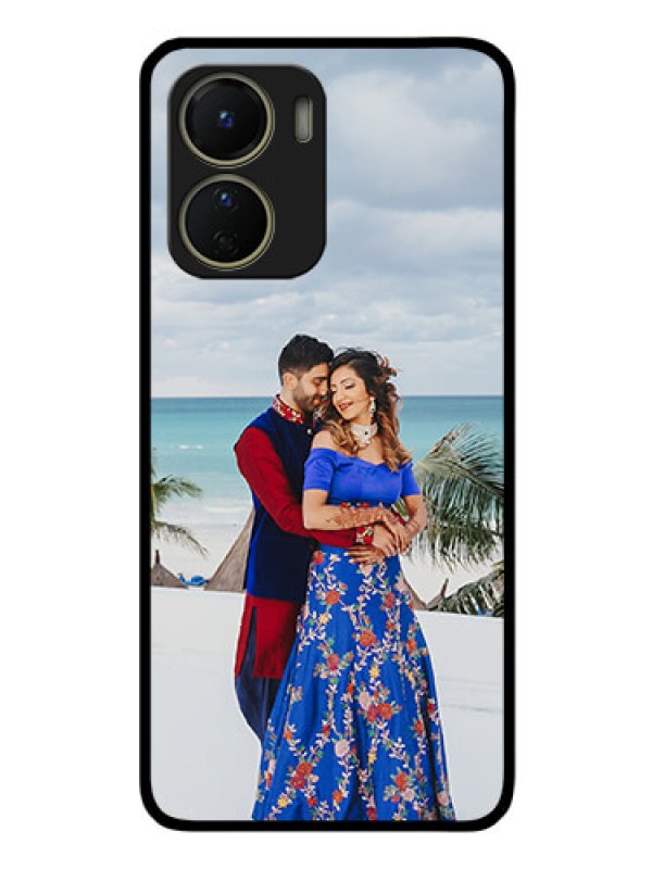 Custom Vivo T2x 5G Photo Printing on Glass Case - Upload Full Picture Design