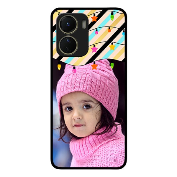 Vivo T2x 5G Custom Glass Mobile Case - Lights Hanging Design