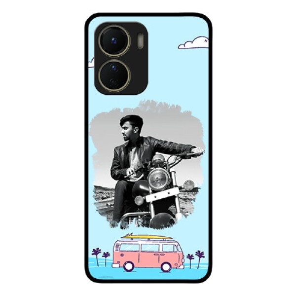 Vivo T2x 5G Photo Printing on Glass Case - Travel & Adventure Design Vivo T2x 5G Photo Printing on Glass Case - Travel & Adventure Design