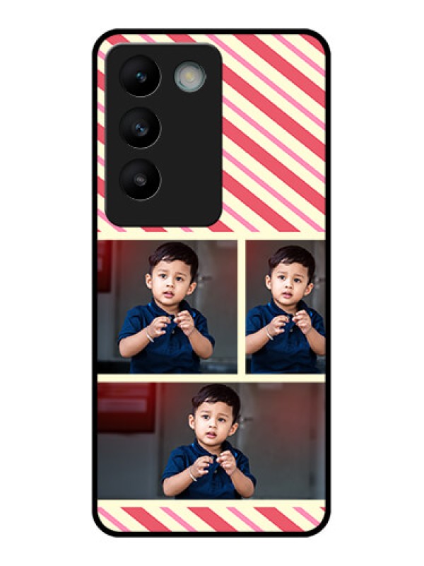 Custom Vivo T3 5G Custom Glass Phone CasePicture Upload Mobile Case Design