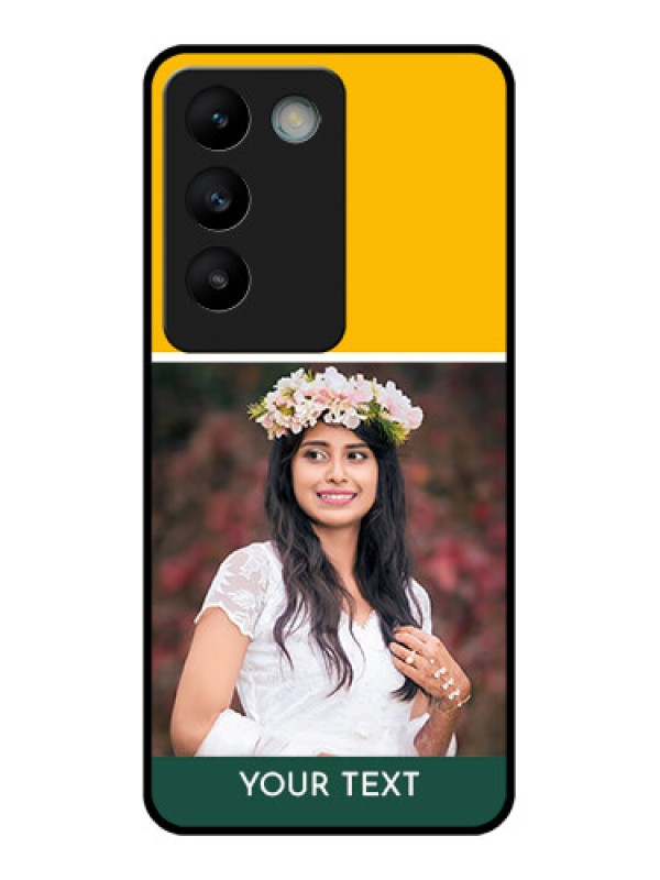 Custom Vivo T3 5G Custom Glass Phone CaseLove You Design