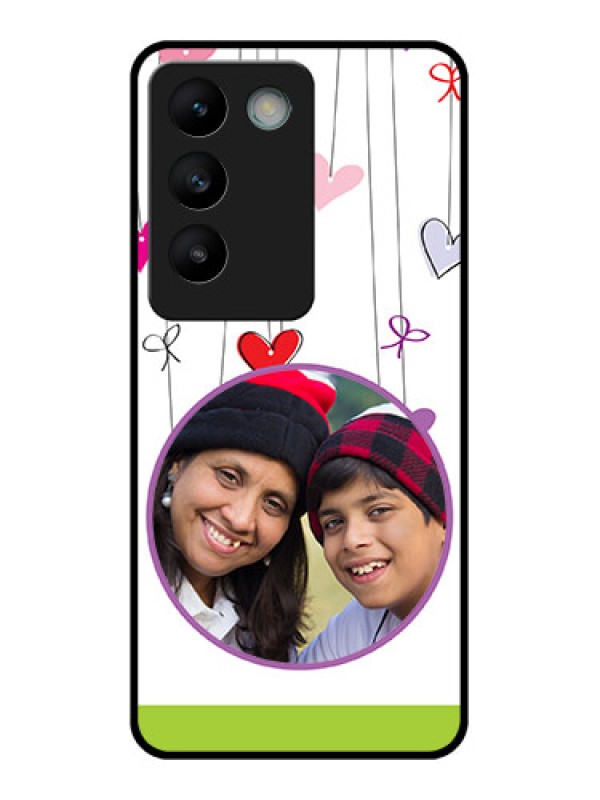 Custom Vivo T3 5G Custom Glass Phone CaseCute Kids Phone Case Design