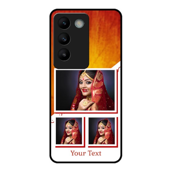 Vivo T3 5G Custom Glass Phone CaseWedding Memories Design Vivo T3 5G Custom Glass Phone CaseWedding Memories Design