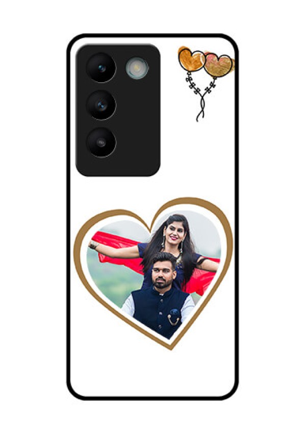 Vivo T3 5G Custom Glass Phone CaseYou and Me Design