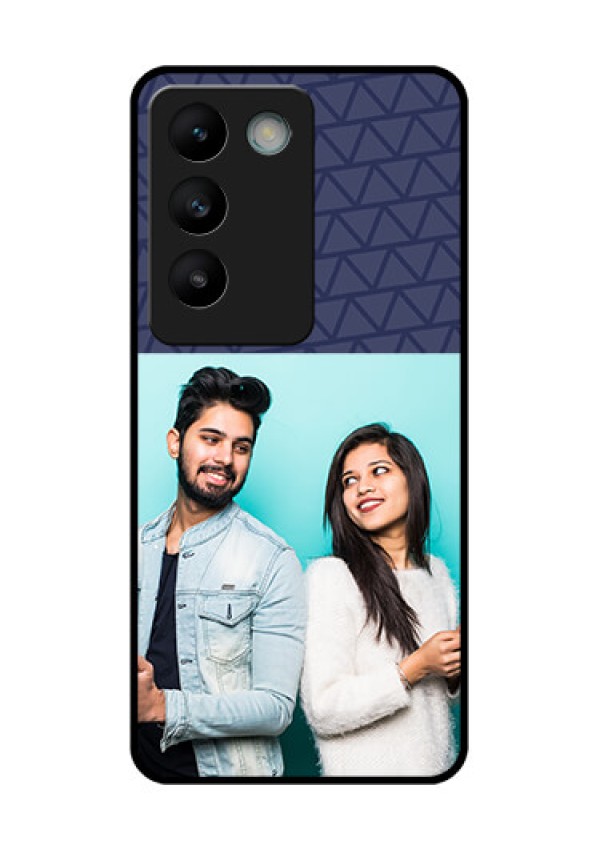 Vivo T3 5G Custom Glass Phone CaseWith Best Friends Design