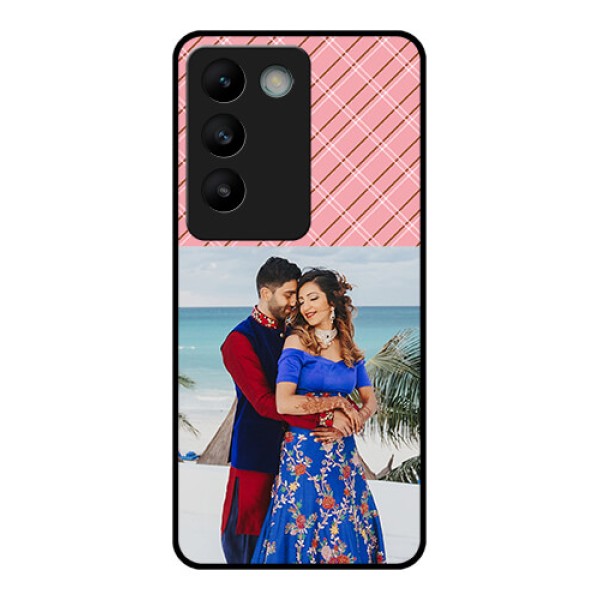 Vivo T3 5G Custom Glass Phone CaseTogether Forever Design