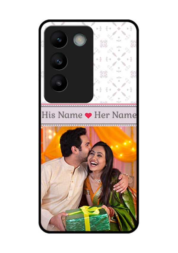 Vivo T3 5G Custom Glass Phone CaseWith Photo And Ethnic Design