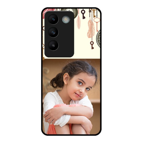Vivo T3 5G Custom Glass Phone CaseBoho Style Design