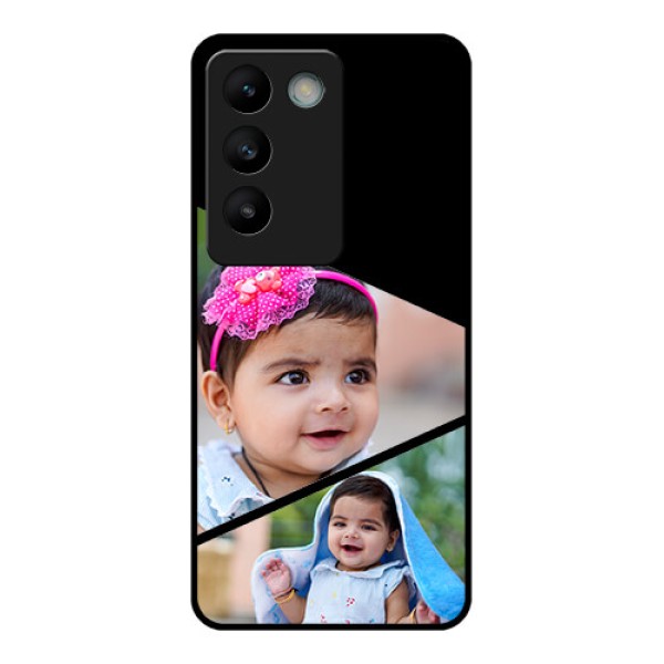 Vivo T3 5G Custom Glass Phone CaseSemi Cut Design
