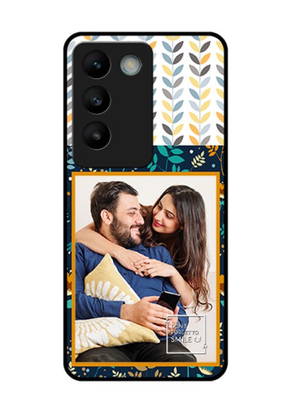Vivo T3 5G Custom Glass Phone CasePattern Design