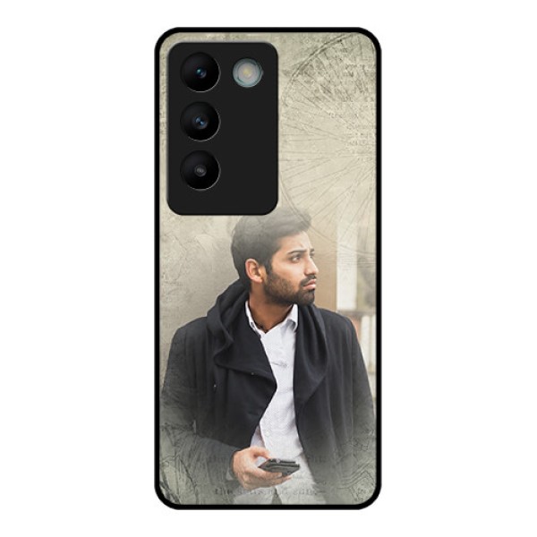 Vivo T3 5G Custom Glass Phone CaseWith Vintage Design