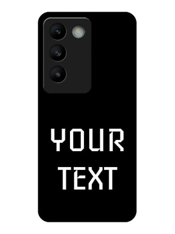 Custom Vivo T3 5G Custom Glass Phone CaseYour Name Design