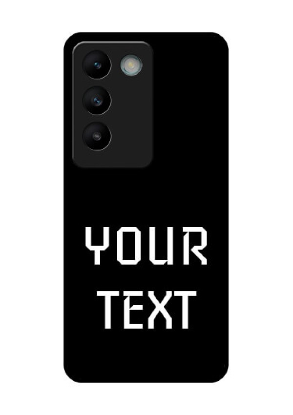 Vivo T3 5G Custom Glass Phone CaseYour Name Design