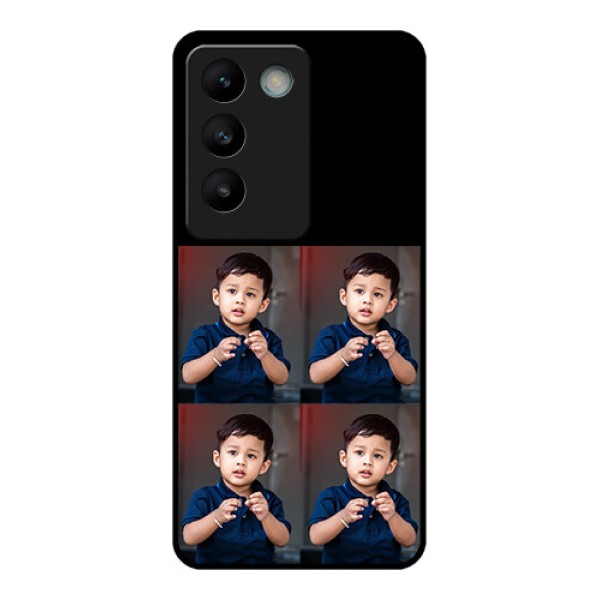 Vivo T3 5G Custom Glass Phone Case4 Image Holder Design