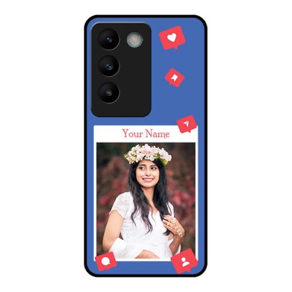 Vivo T3 5G Custom Glass Phone CaseLike Share And Comment Design