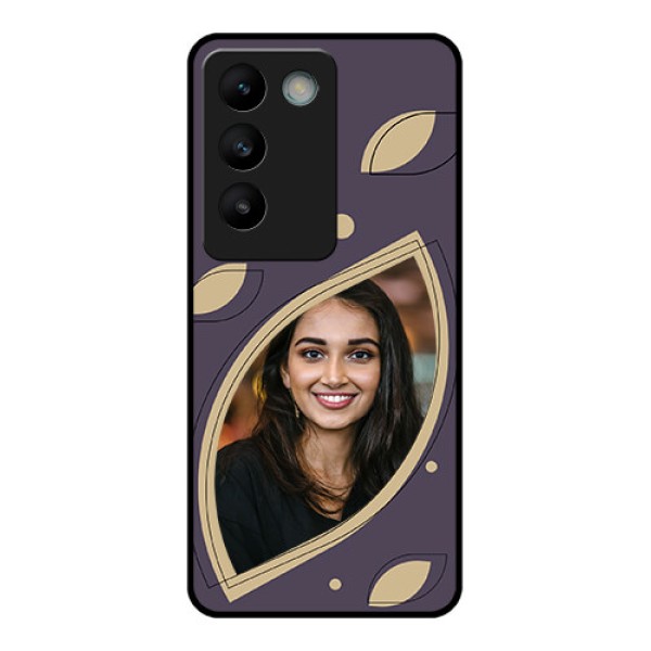 Vivo T3 5G Custom Glass Phone CaseFalling Leaf Design
