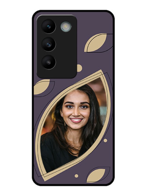 Custom Vivo T3 5G Custom Glass Phone CaseFalling Leaf Design