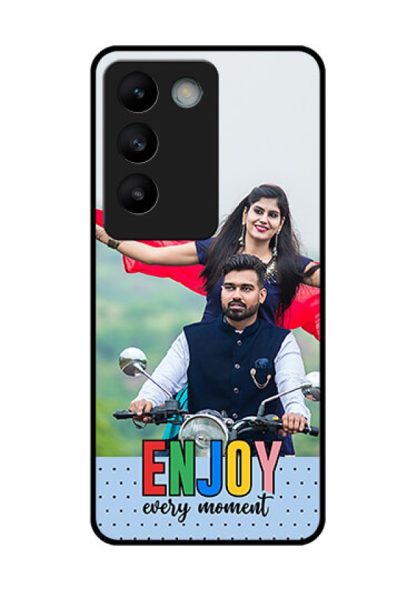 Vivo T3 5G Custom Glass Phone CaseEnjoy Every Moment Design