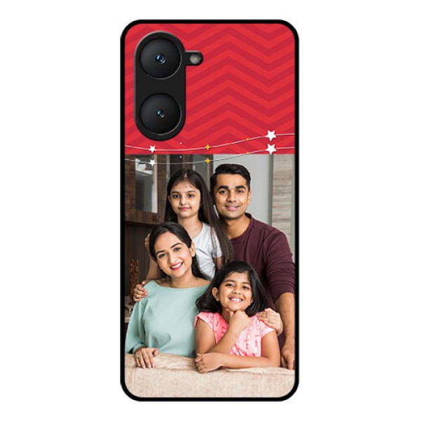 Vivo T3 Lite 5G Custom Glass Phone Case - Happy Family Design Vivo T3 Lite 5G Custom Glass Phone Case - Happy Family Design
