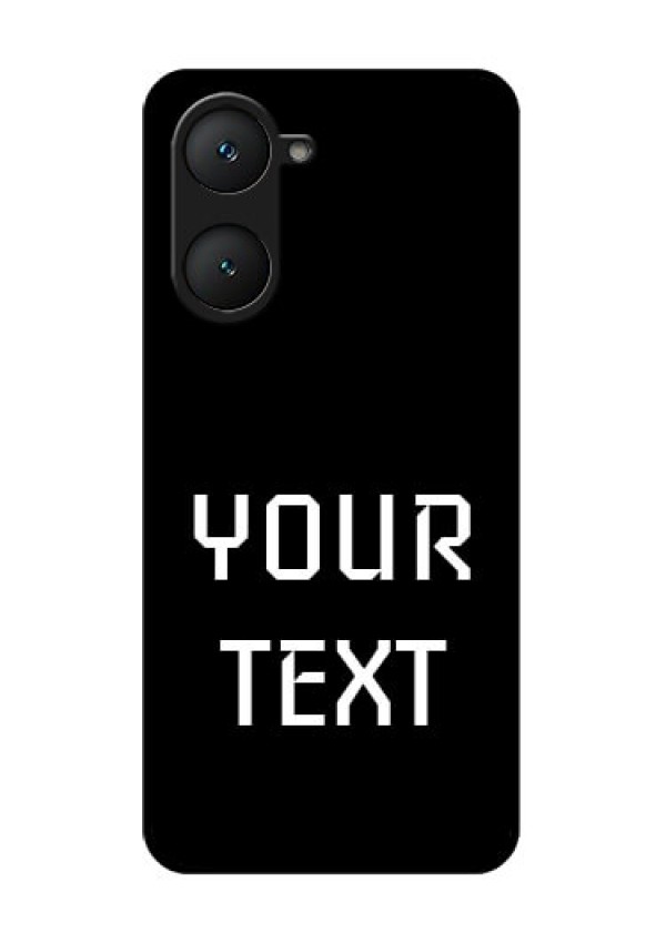 Vivo T3 Lite 5G Custom Glass Phone Case - Your Name Design