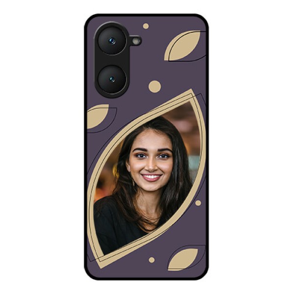 Vivo T3 Lite 5G Custom Glass Phone Case - Falling Leaf Design