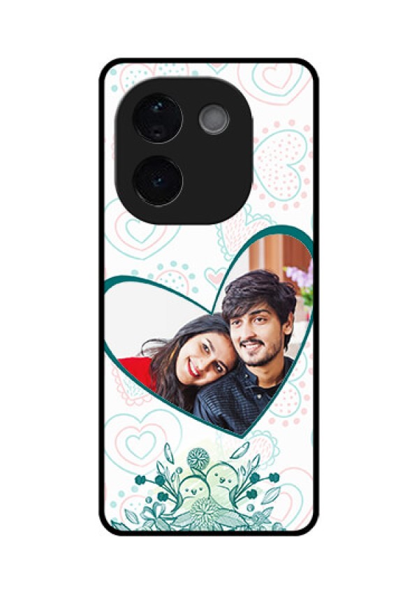 Vivo T3 Pro 5G Custom Glass Phone CasePremium Couple Design