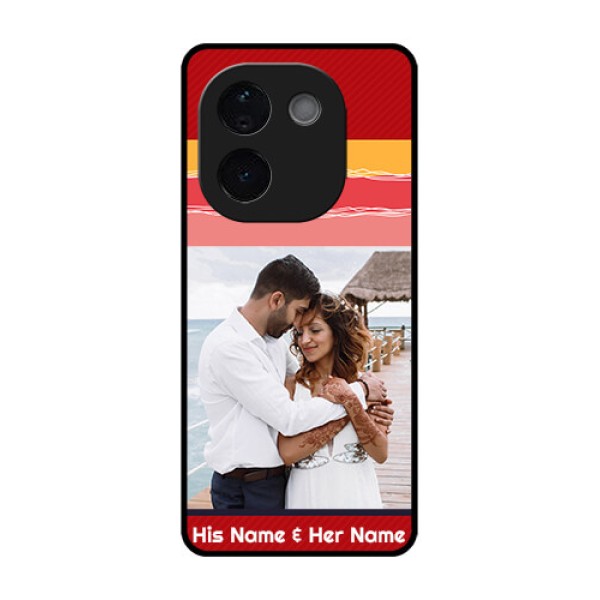 Vivo T3 Pro 5G Custom Glass Phone CaseColorful Case Design