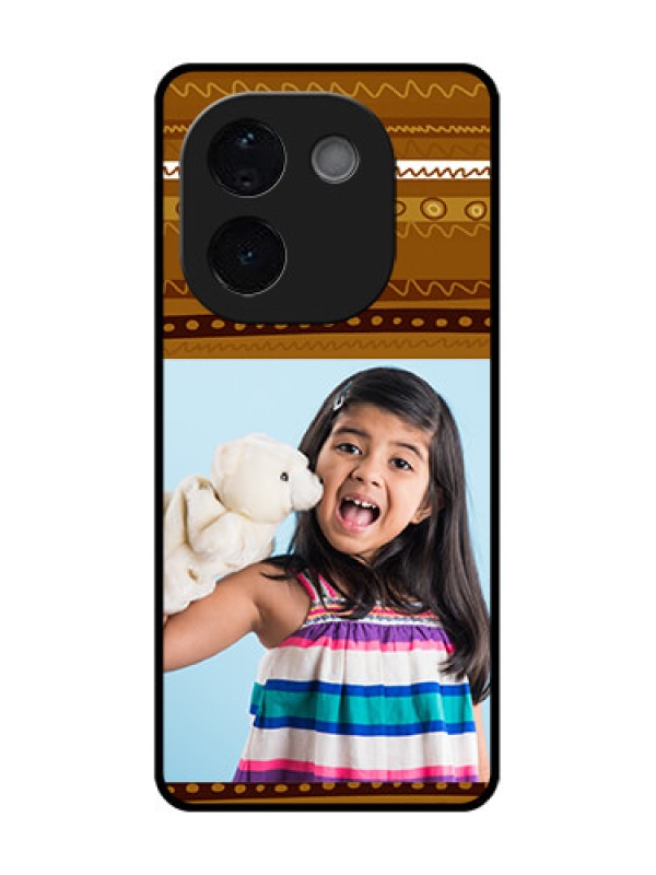 Custom Vivo T3 Pro 5G Custom Glass Phone CaseFriends Picture Upload Design