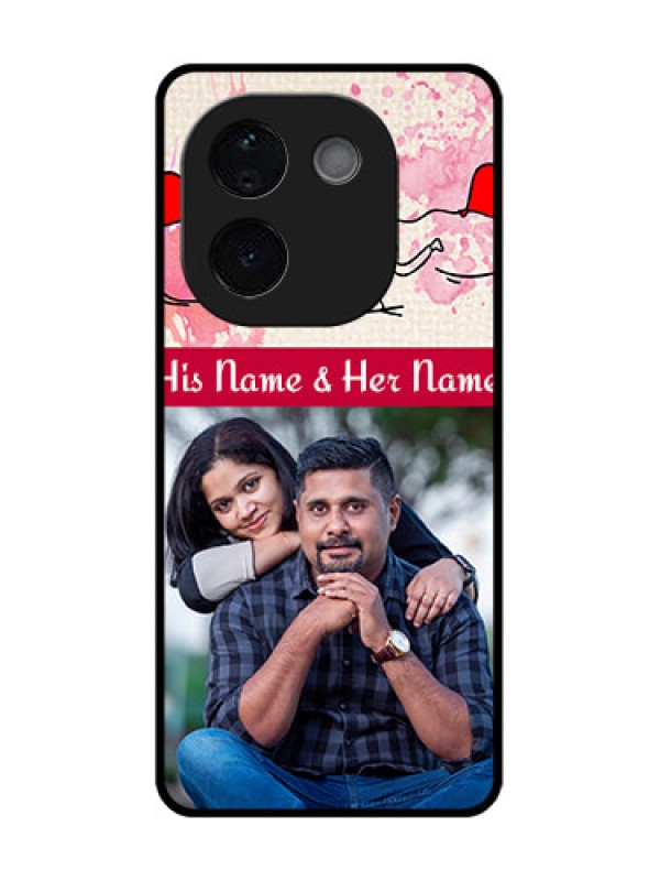 Custom Vivo T3 Pro 5G Custom Glass Phone CaseYou And Me Case Design