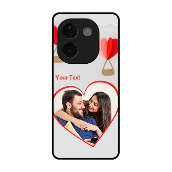 Vivo T3 Pro 5G Custom Glass Phone CaseParachute Love Design Vivo T3 Pro 5G Custom Glass Phone CaseParachute Love Design