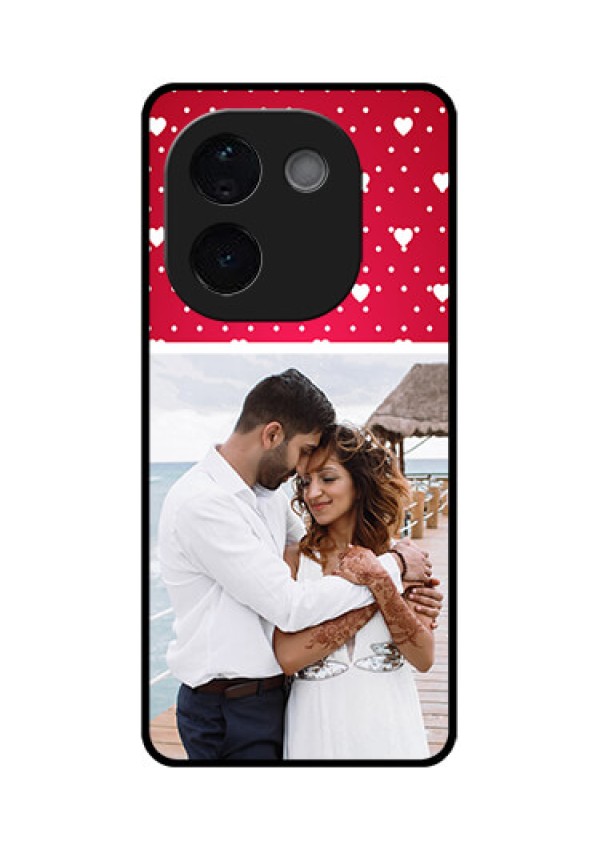 Vivo T3 Pro 5G Custom Glass Phone CaseHearts Mobile Case Design