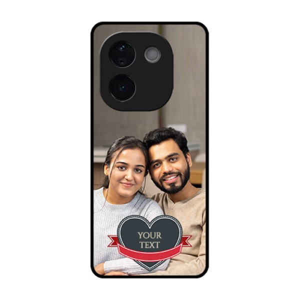Vivo T3 Pro 5G Custom Glass Phone CaseJust Married Couple Design Vivo T3 Pro 5G Custom Glass Phone CaseJust Married Couple Design