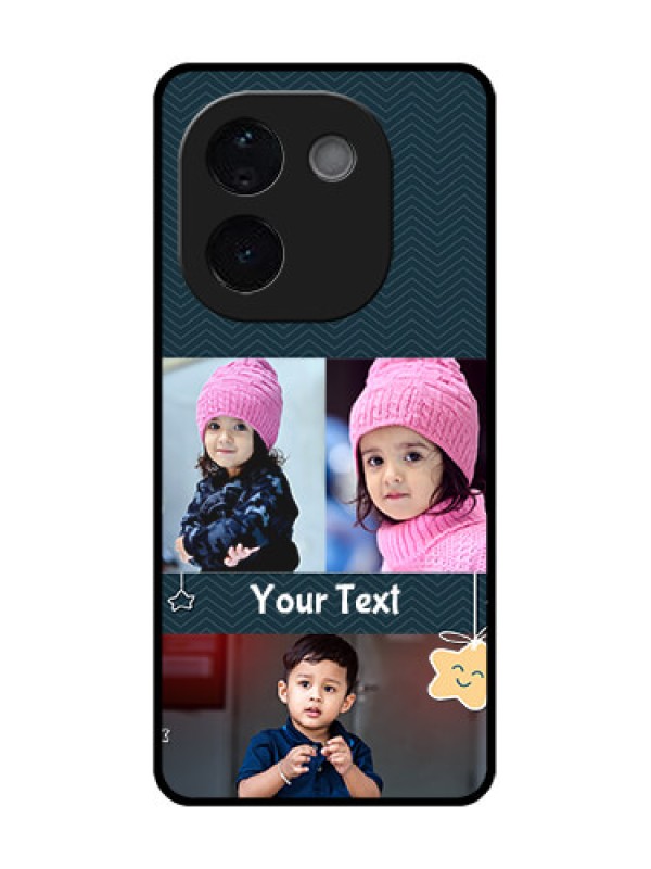 Custom Vivo T3 Pro 5G Custom Glass Phone CaseHanging Stars Design