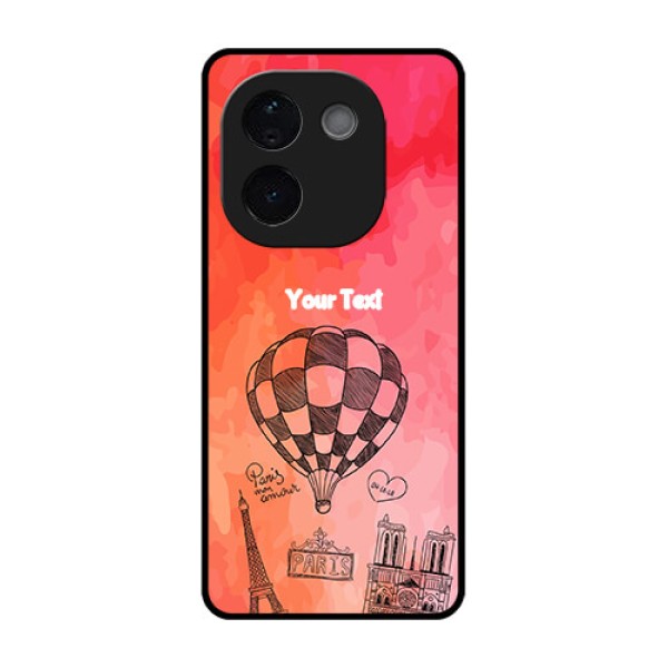 Vivo T3 Pro 5G Custom Glass Phone CaseParis Theme Design