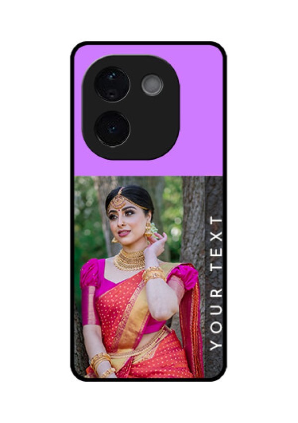 Vivo T3 Pro 5G Custom Glass Phone CaseBirthday Icons Design