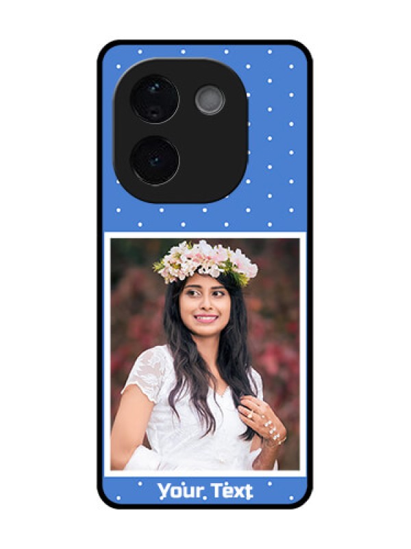 Custom Vivo T3 Pro 5G Custom Glass Phone CasePolka Dots Design