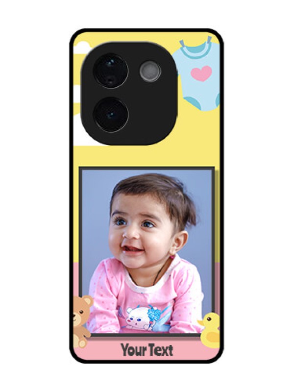 Custom Vivo T3 Pro 5G Custom Glass Phone CaseKids 2 Color Design