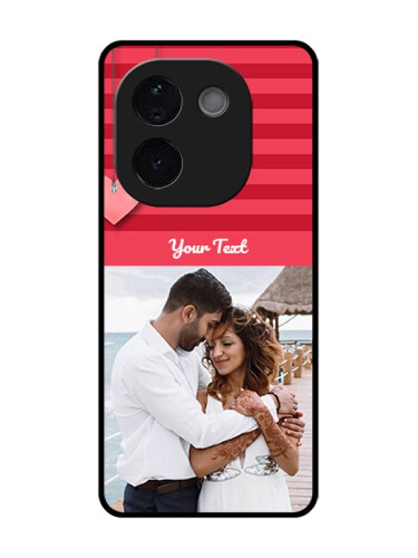 Custom Vivo T3 Pro 5G Custom Glass Phone CaseValentines Day Design