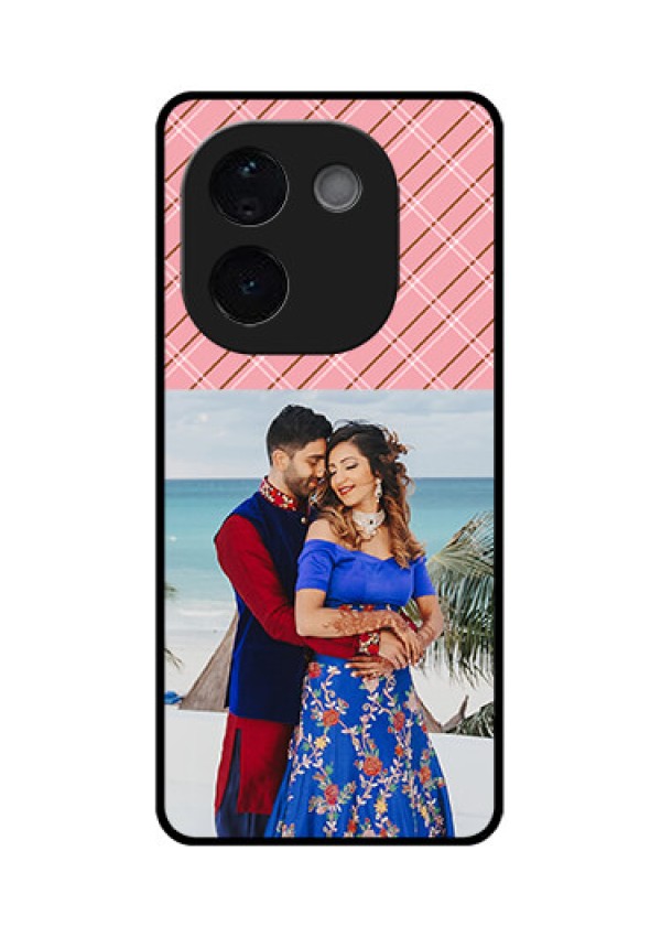 Vivo T3 Pro 5G Custom Glass Phone CaseTogether Forever Design