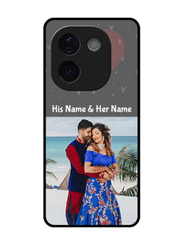 Custom Vivo T3 Pro 5G Custom Glass Phone CaseBuy Love Design With Photo Online