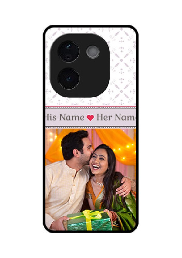 Vivo T3 Pro 5G Custom Glass Phone CaseWith Photo And Ethnic Design