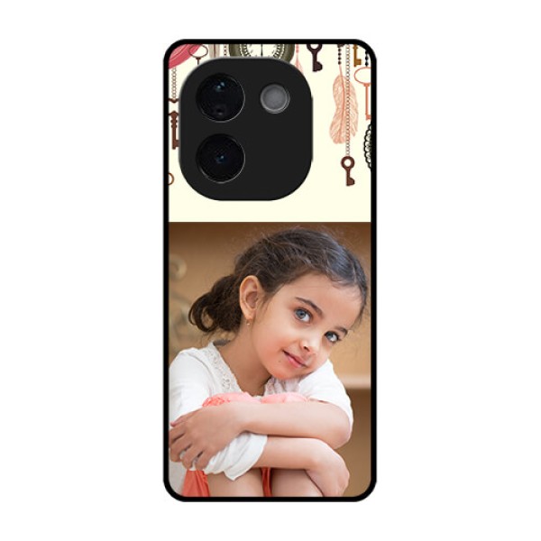 Vivo T3 Pro 5G Custom Glass Phone CaseBoho Style Design