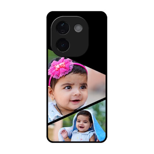 Vivo T3 Pro 5G Custom Glass Phone CaseSemi Cut Design