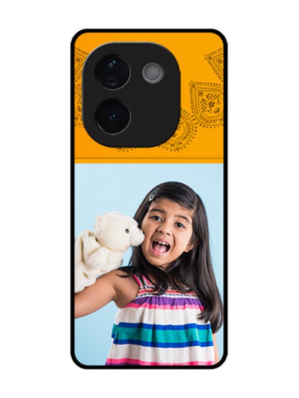 Custom Vivo T3 Pro 5G Custom Glass Phone CasePhoto Wedding Design