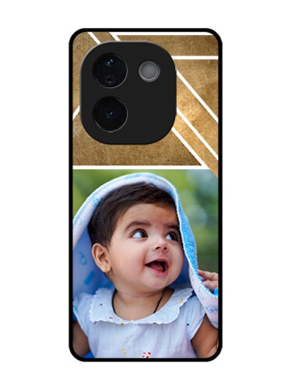 Custom Vivo T3 Pro 5G Custom Glass Phone CaseGradient Abstract Texture Design