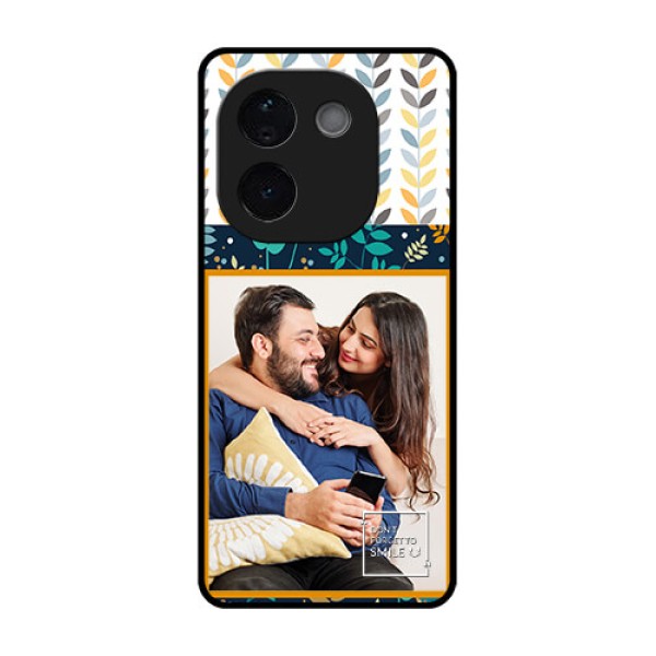 Vivo T3 Pro 5G Custom Glass Phone CasePattern Design