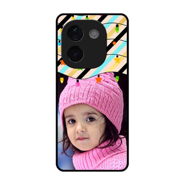 Vivo T3 Pro 5G Custom Glass Phone CaseLights Hanging Design