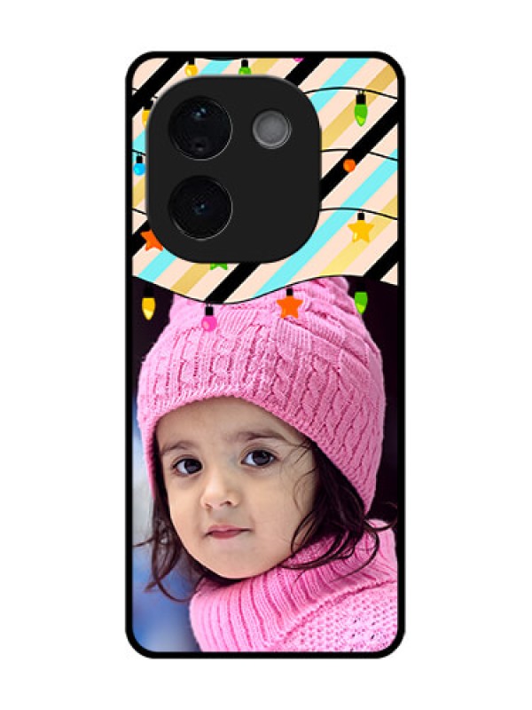 Custom Vivo T3 Pro 5G Custom Glass Phone CaseLights Hanging Design